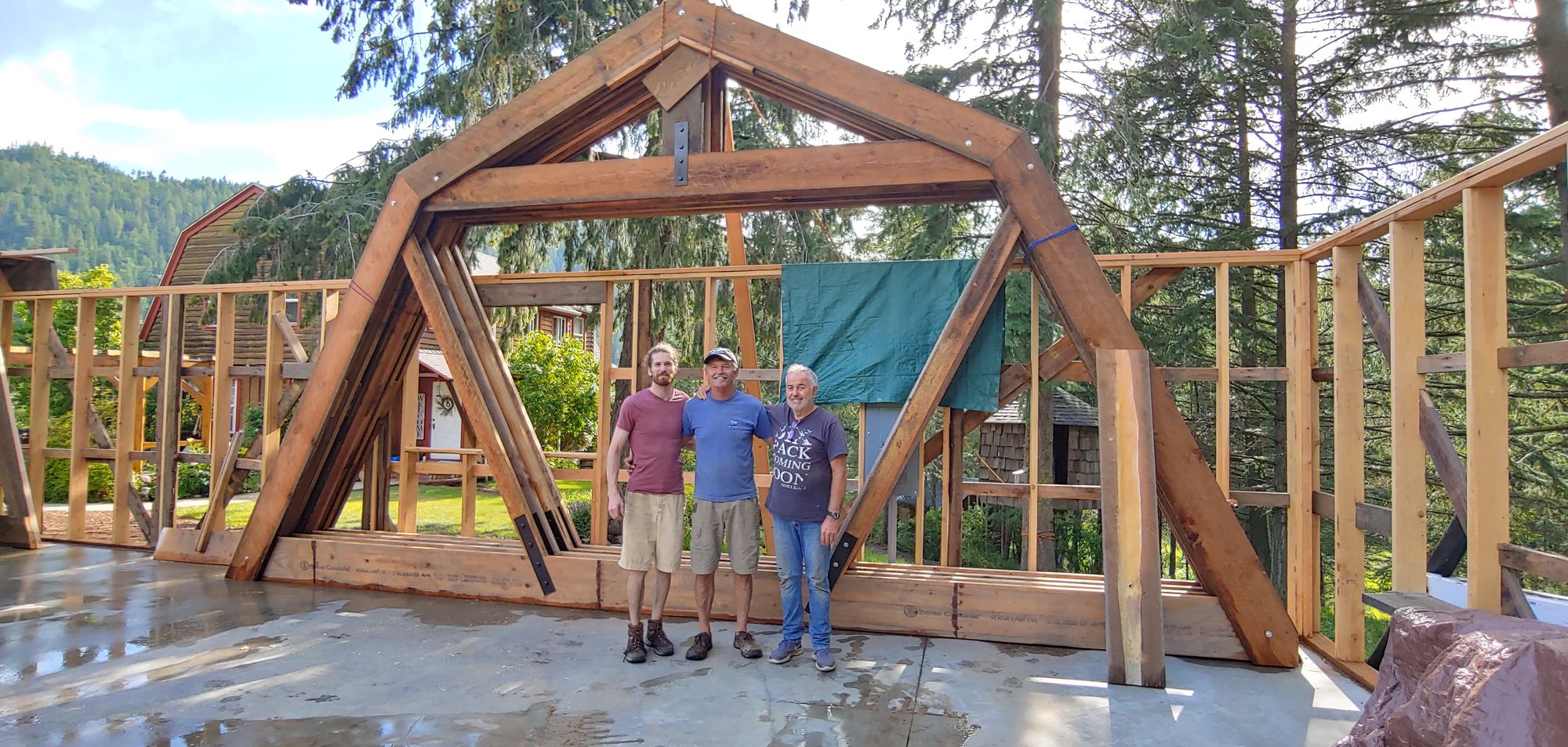 The Framing of the New Shop